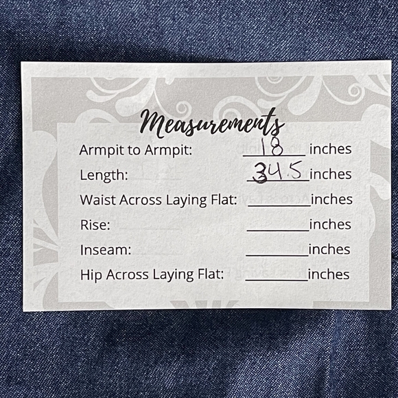 Draper James Ruffle Chambray Popover Dress 8 Dark Wash 3/4 Bell Sleeve #7466 - Picture 15 of 16